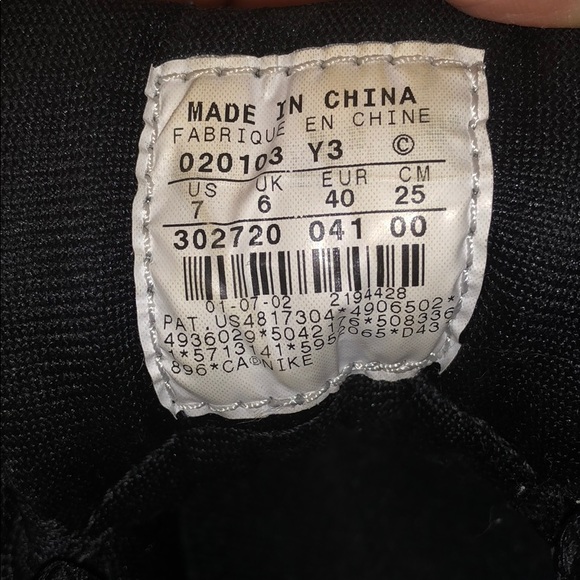 Air Jordan XVII OG BLACK/METALLIC SILVER - Picture 6 of 8